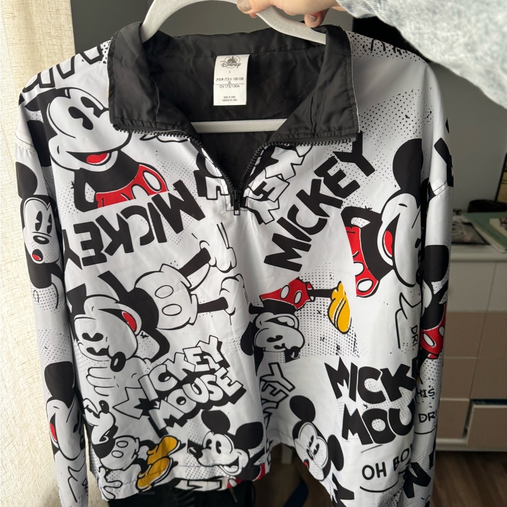 Disney Mickey Mouse Crop windbreaker